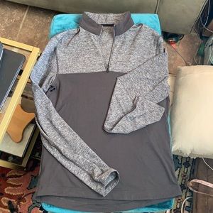 Lululemon men’s half zip gray small